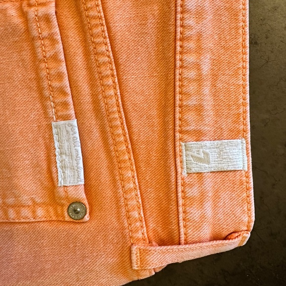 7 for All Mankind, denim shorts, size 26 - Picture 3 of 6